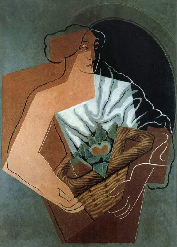 Juan Gris The Fem carring the basket oil painting picture